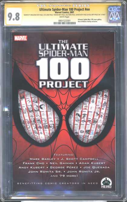 CGC Graded Comics - Ultimate Spider-Man 100 Project #nn (CGC)