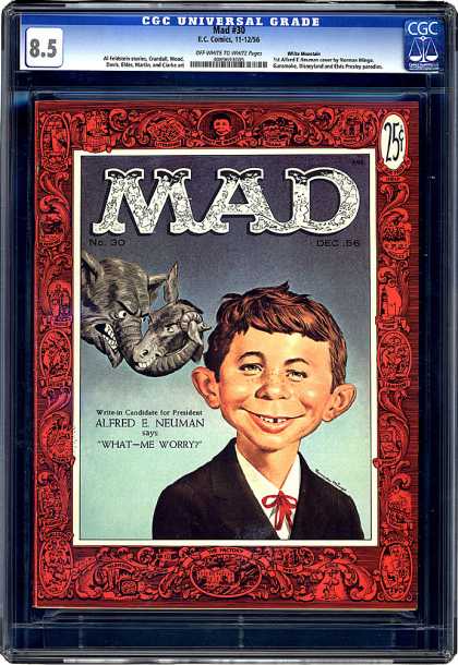 CGC Graded Comics - Mad #30 (CGC)