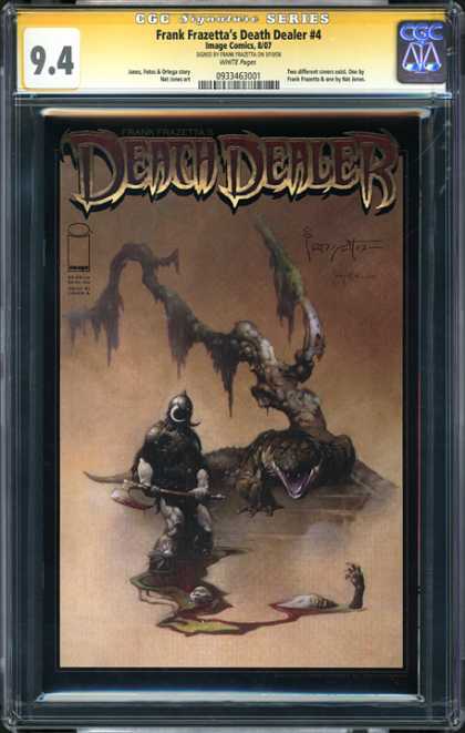 CGC Graded Comics - Frank Frazetta's Death Dealer #4 (CGC) - Death Dealer - 4 - Frank Frazetta - 94 - Monster