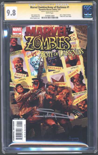 CGC Graded Comics - Marvel Zombies/Army of Darkness #1 (CGC)