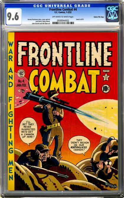 CGC Graded Comics - Frontline Combat #4 (CGC)
