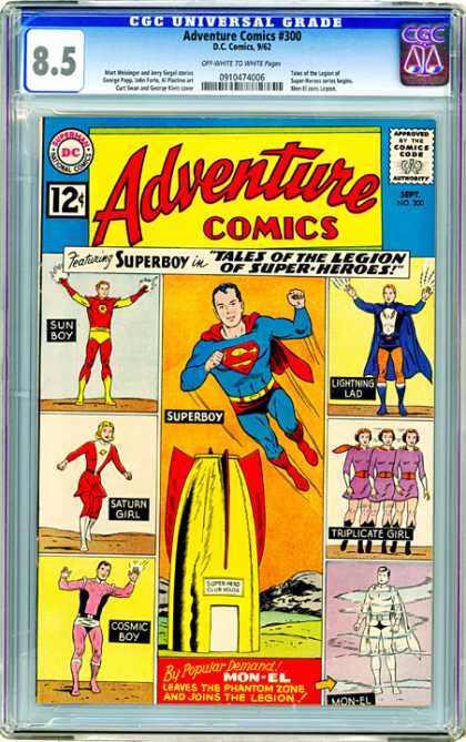 CGC Graded Comics - Adventure Comics #300 (CGC)