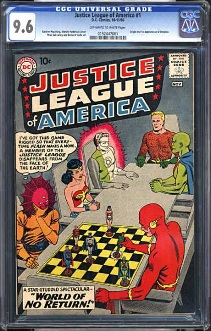 CGC Graded Comics - Justice League of America #1 (CGC)