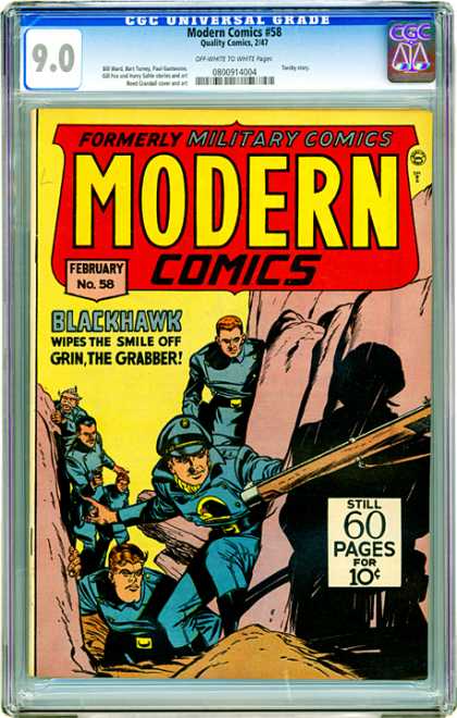 CGC Graded Comics - Modern Comics #58 (CGC)