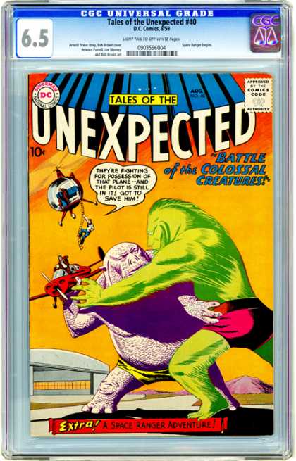 CGC Graded Comics - Tales of the Unexpected #40 (CGC)