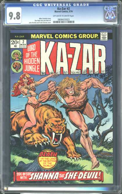 CGC Graded Comics - Ka-Zar #2 (CGC)