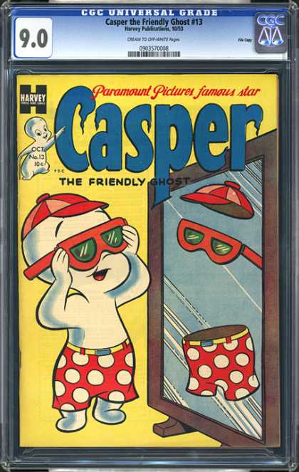 CGC Graded Comics - Casper the Friendly Ghost #13 (CGC)