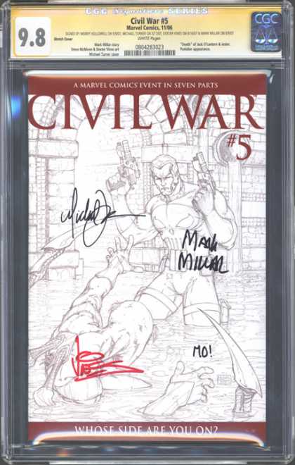 CGC Graded Comics - Civil War #5 (CGC)