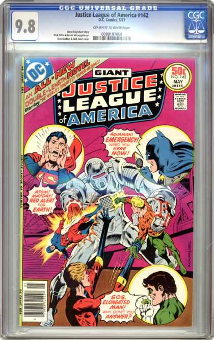 CGC Graded Comics - Justice League of America #142 (CGC)