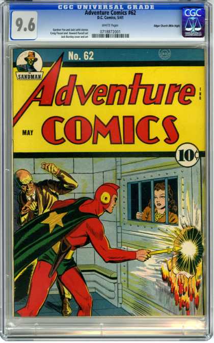 CGC Graded Comics - Adventure Comics #62 (CGC)