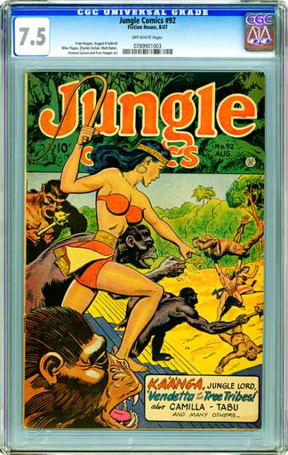 CGC Graded Comics - Jungle Comics #92 (CGC)