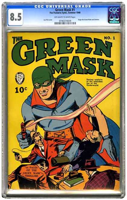 CGC Graded Comics - Green Mask #1 (CGC)