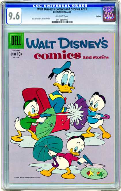 CGC Graded Comics - Walt Disney's Comics and Stories #233 (CGC)