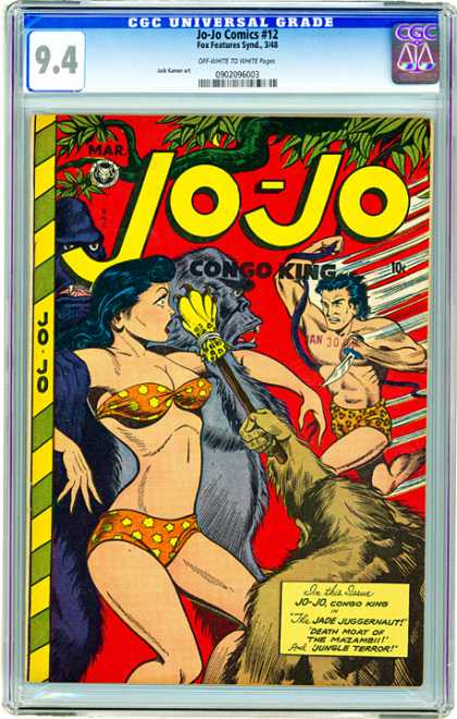 CGC Graded Comics - Jo-Jo Comics #12 (CGC)