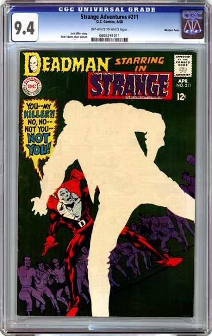 CGC Graded Comics - Strange Adventures #211 (CGC)