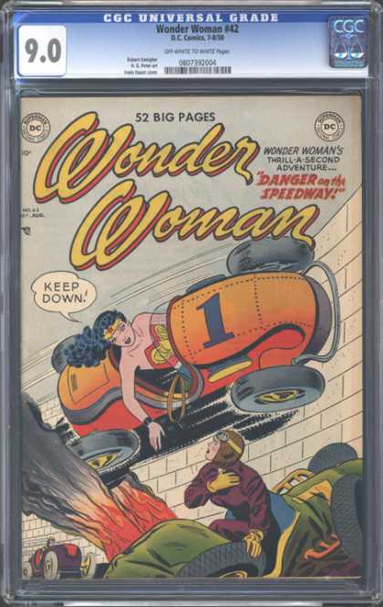 CGC Graded Comics - Wonder Woman #42 (CGC)