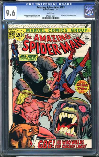 CGC Graded Comics - Amazing Spider-Man #103 (CGC)