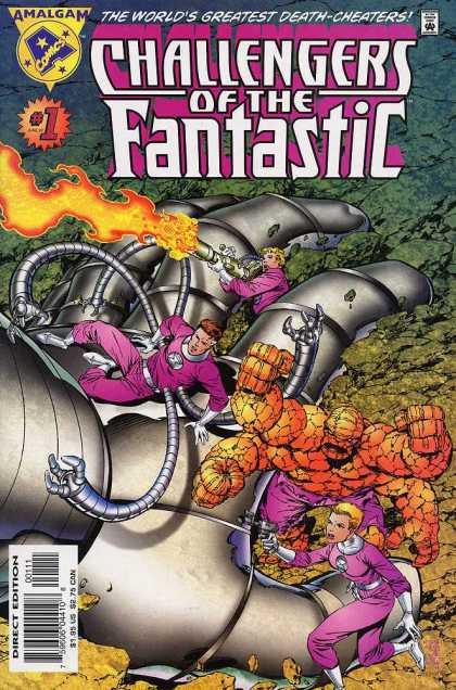 Challengers of the Fantastic 1 - Death - Fantastic - Greatest - Amalgam - Comics - Tom Grummett