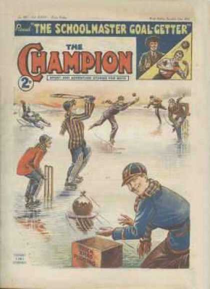 Champion 883 - The Schoolmaster Goal-getter - Ice Skating - Scarf - Box - Boy