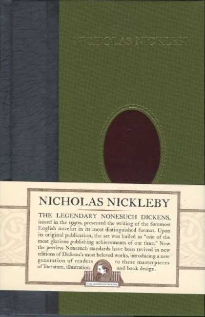 Charles Dickens Books - Nicholas Nickleby (Nonesuch Dickens)