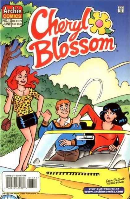 Cheryl Blossom 13 - Archie - Car - Leopard Top - Cloud - Tree