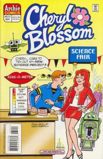 Archie - Science Fair - Kiss-o-meter - Robot - Science Project Cheryl Blossom 31 - Archie - Science Fair - Kiss-o-meter - Robot - Science Project