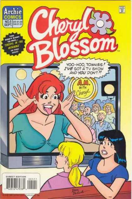 Cheryl Blossom 5 - Archie Comics - In The Morning - Veronica - Betty - Tv Show