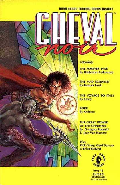 Cheval Noir 16 - Comics Based On Short Stories - Fighting Against The Undead - Independent Comics - Special Sword Weapons - Using Magic - Dave Dorman