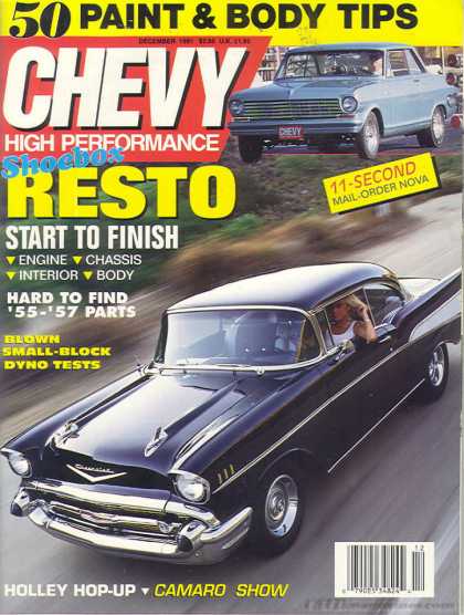 Chevy High Performance - December 1991