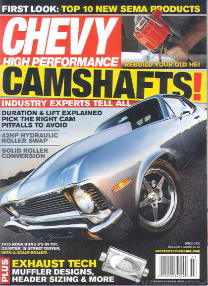 Chevy High Performance - March 2008