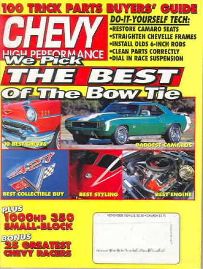 Chevy High Performance - November 1994