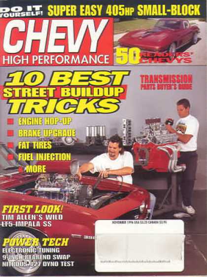 Chevy High Performance - November 1996