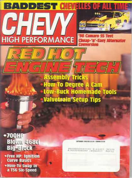 Chevy High Performance - September 1998