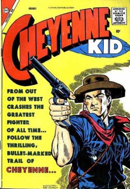 Cheyenne Kid 13 - Man - Gun - Hat - Cowboy - Handcuff