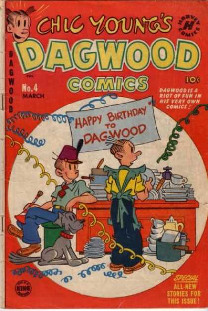 Chic Young's Dagwood Comics 4