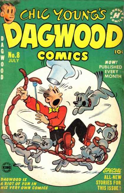 Chic Young's Dagwood Comics 8