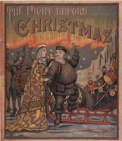 Children's Books - The Night Before Christmas (1860s)