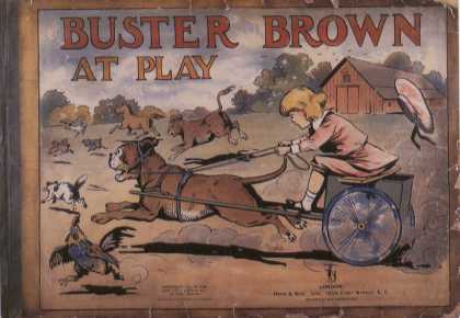 Children's Books - Buster Brown at Play (1910s)