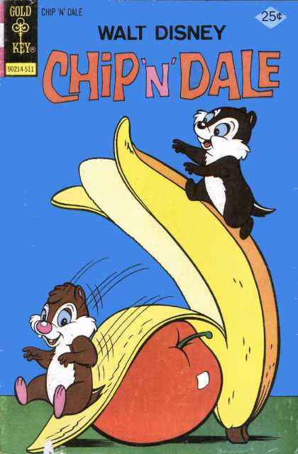Chip 'n' Dale 36 - Disney - Banana - Apple - Chipmunk - Slide