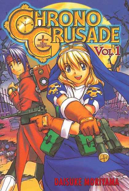 Chrono Crusade 1 - Clock - Hrono Rusade - Daisuke Moriyama - Vol 1 - Gun