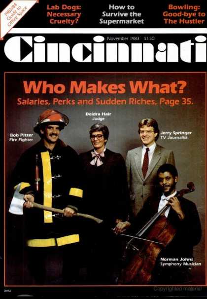 Cincinnati Magazine - November 1983