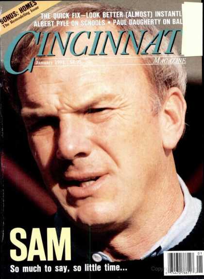 Cincinnati Magazine - January 1991