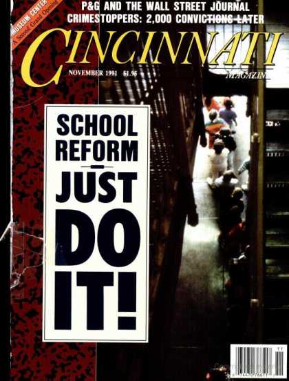 Cincinnati Magazine - November 1991