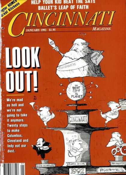 Cincinnati Magazine - January 1992