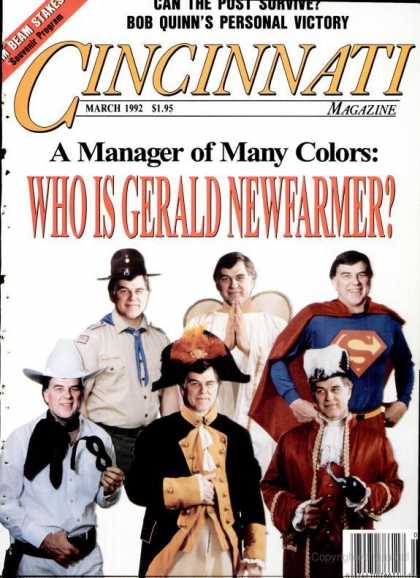Cincinnati Magazine - March 1992