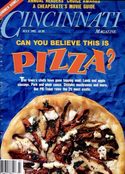 Cincinnati Magazine - July 1992