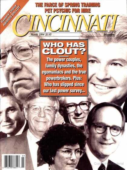 Cincinnati Magazine - March 1994
