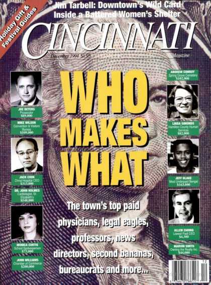 Cincinnati Magazine - December 1994