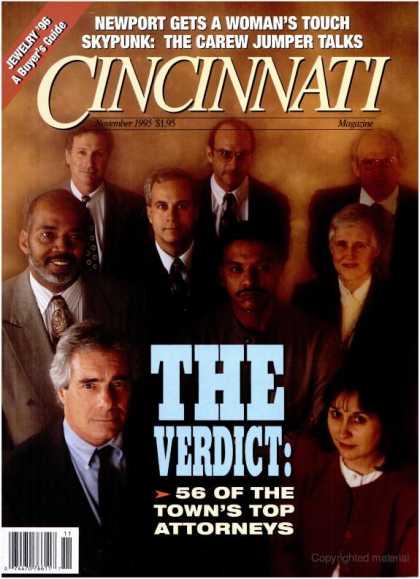 Cincinnati Magazine - November 1995