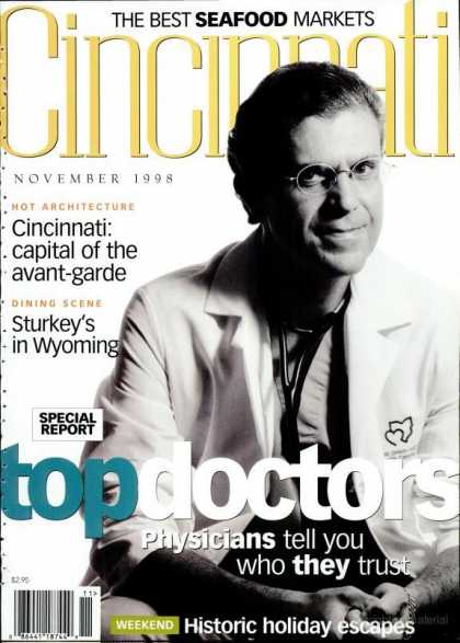 Cincinnati Magazine - November 1998